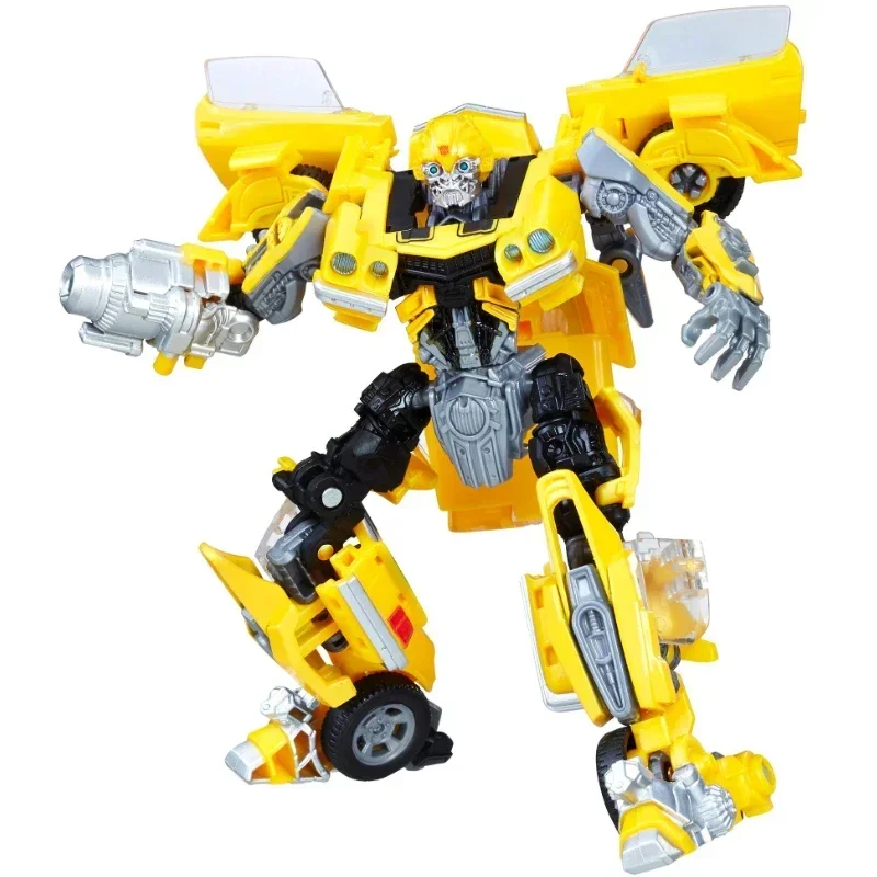 W magazynie Takara Tomy Transformers SS Series SS-01 D-Class Bumblebee Camaro1977 Figurki akcji Robot Figurki kolekcjonerskie Model