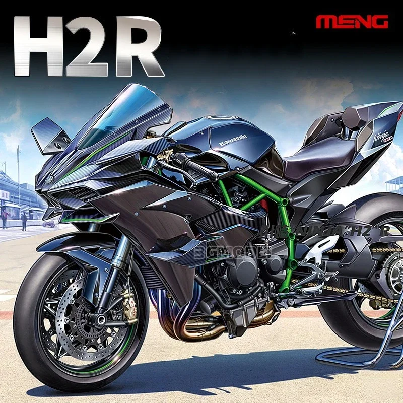 

Комплект для сборки модели MENG hobby, модель автомобиля, модель модели H2R, мотоцикл 1/9