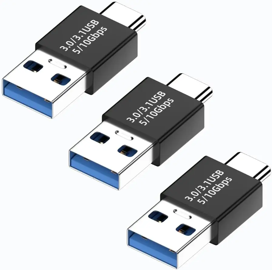 

Адаптер USB 3.1 «папа-папа» USB A к разъему 10 Гбит/с, совместим с мобильными телефонами, компьютерами, ноутбуками, черным【