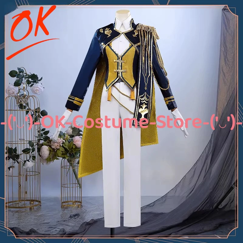 [Tamaño personalizado] Disfraz de Cosplay de NIJISANJI VTuber Fushimi Gaku, traje del 5º aniversario de SYMPHONIA, uniforme para fiesta de Halloween