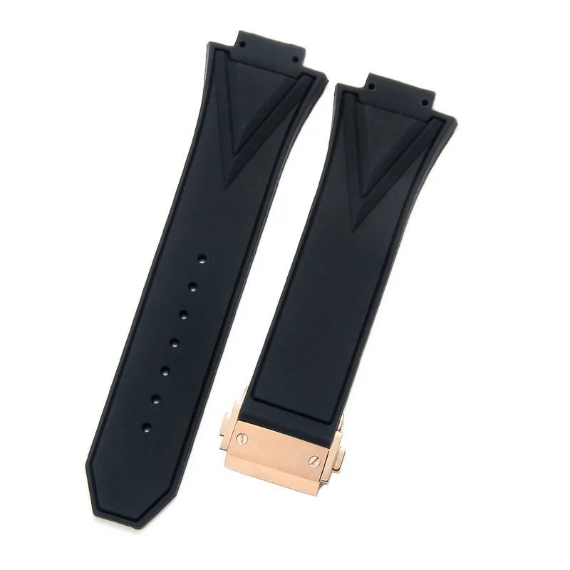 Подходит для Hengbao Yubo Big Bang Classic Fusion, силиконовый ремешок для часов с рельефным узором, 29*17 мм, резиновый ремешок для часов.