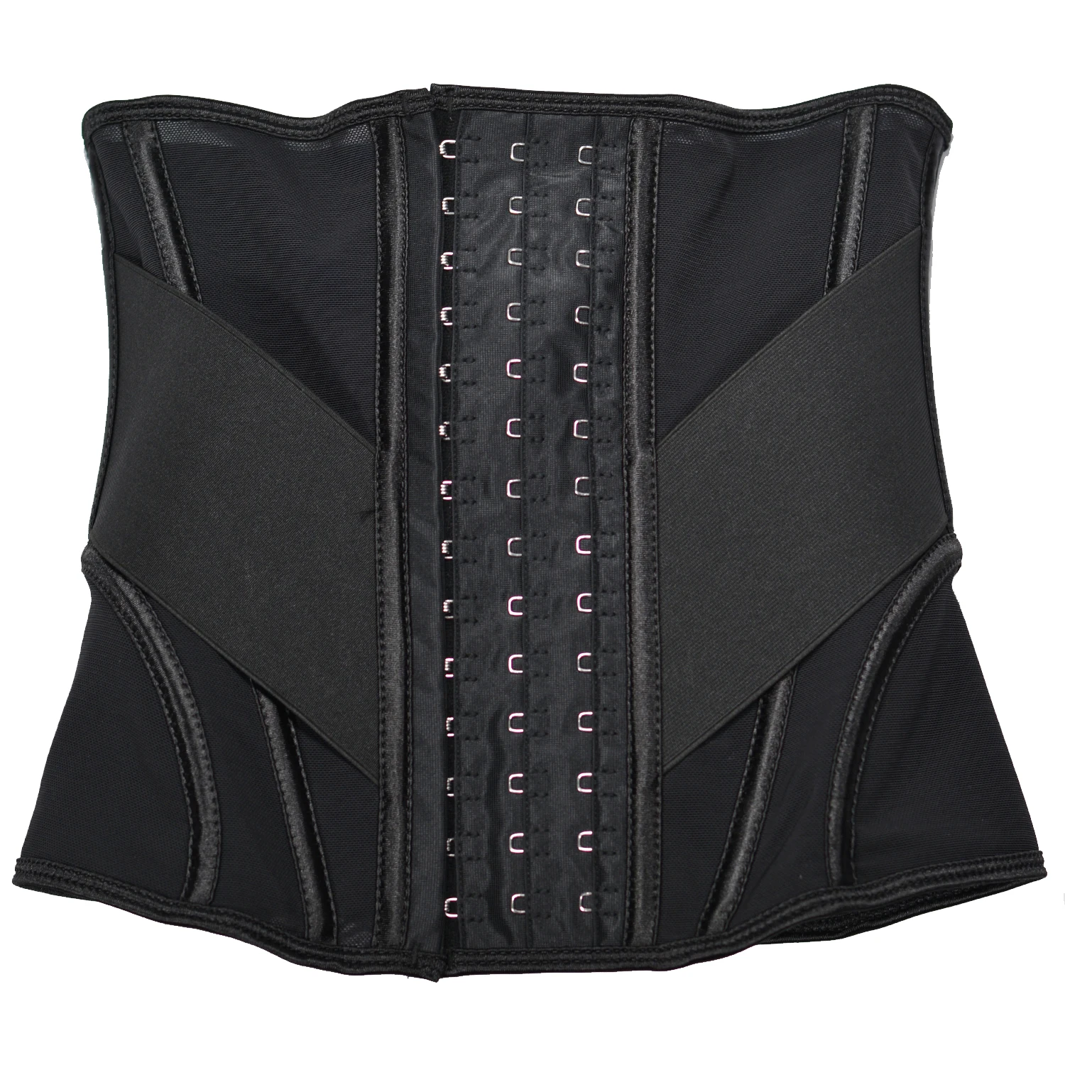 

Summer Women Sexy Underbust Corset Gothic Steampunk Bustiers Waist Trainer Body Shaper Steel Boned Breathable Mesh Slimming Belt