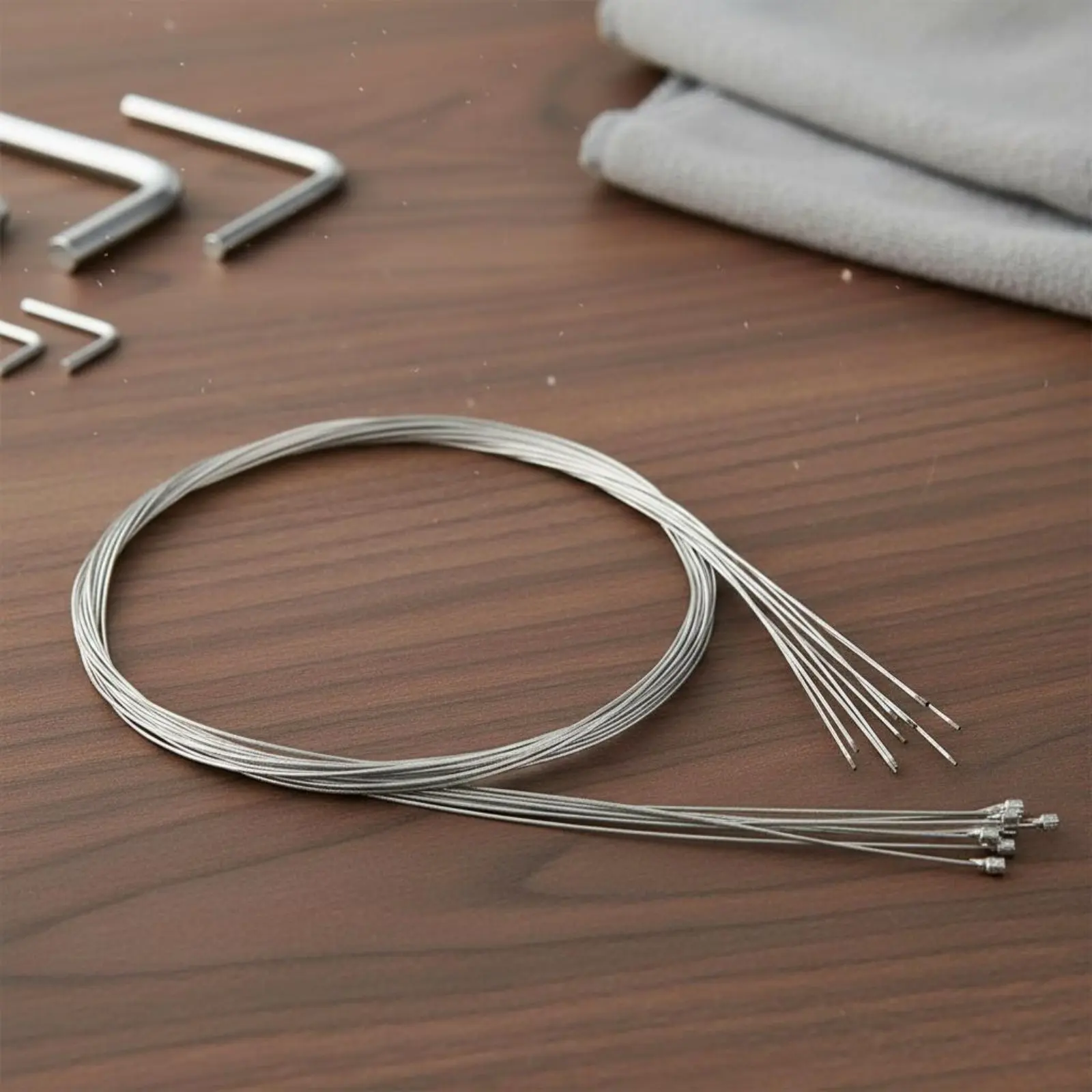 

Cycle Cable Housing Set Reduce Friction Bike Cable Housing Kit Bike Brake Wire Set Effortless Cut