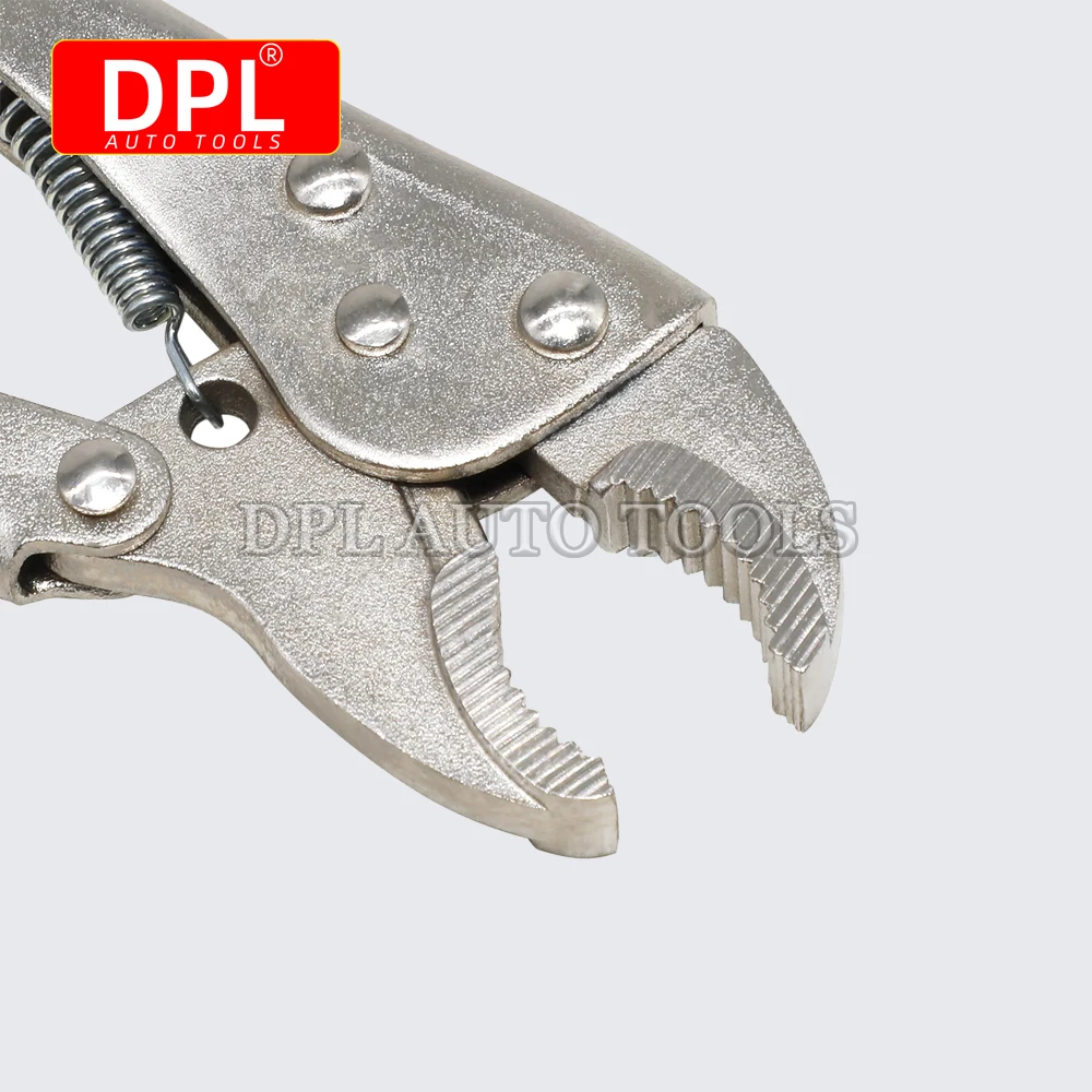 5inch Locking Plier Set with Quick Release Latch Precision Machined Curved Jaw Are Strong To Hold the Thing Pipe Wrench