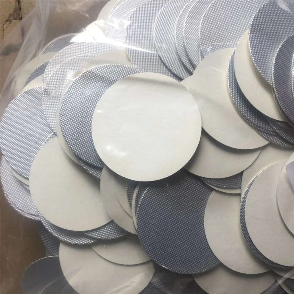 Heat induction sealing aluminum foil stickers 200 pieces wholesale bottle mouth to prevent leakage silver