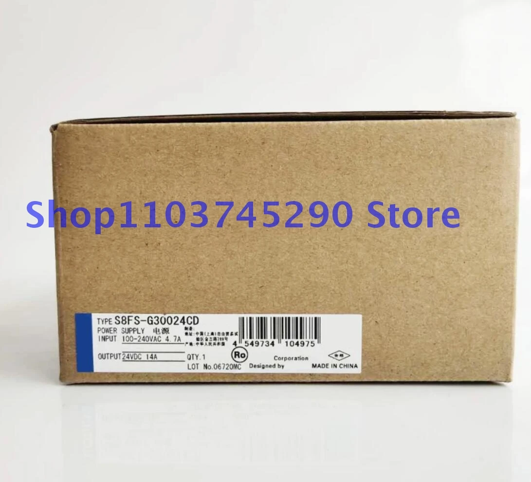 1PCS S8FS-G30024CD Brand PLC Module Original Fast Shipping S8FSG30024CD In Box New