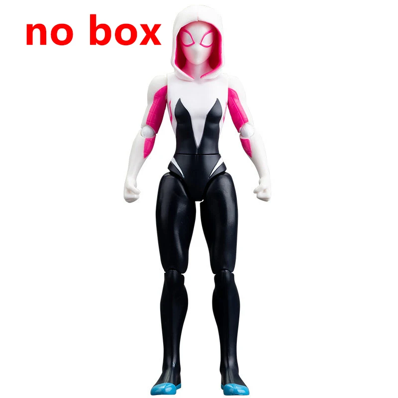 18cm Originele Legendarische Thanos Hulk Iron Man Spider Man Gwen Miles Morales Opbergdoos Hero Avenger Standbeeld Karakter Speelgoed