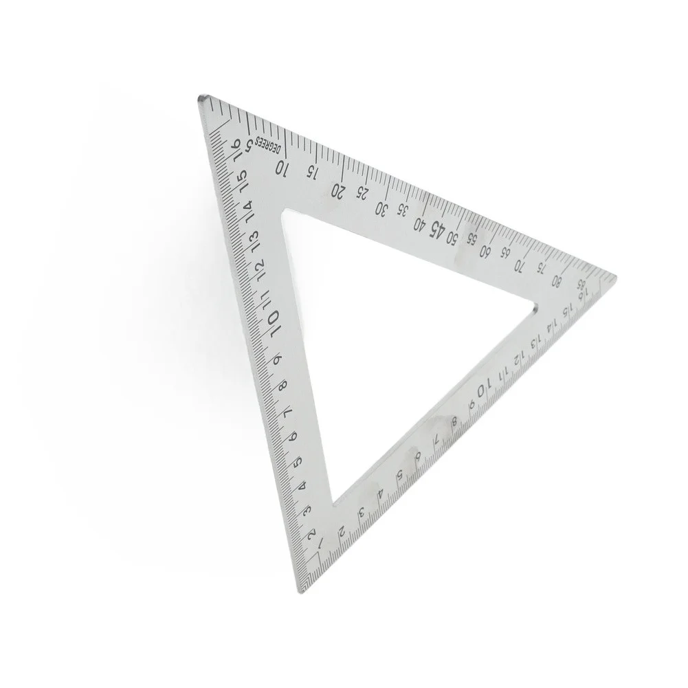Stainless Steel Triangle Ruler Built for Repeatability in Angle Layout and Dimensional Transfer on Workbenches and Jigs