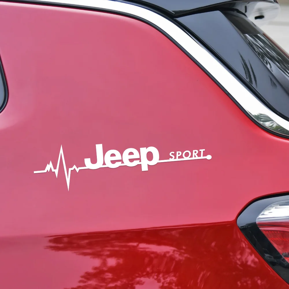2 قطعة ملصقات السيارات الرياضة السيارات الجانب نافذة شارات الفينيل اكسسوارات ل جيب رينيجيد البوصلة شيروكي رانجلر جراند شيروكي