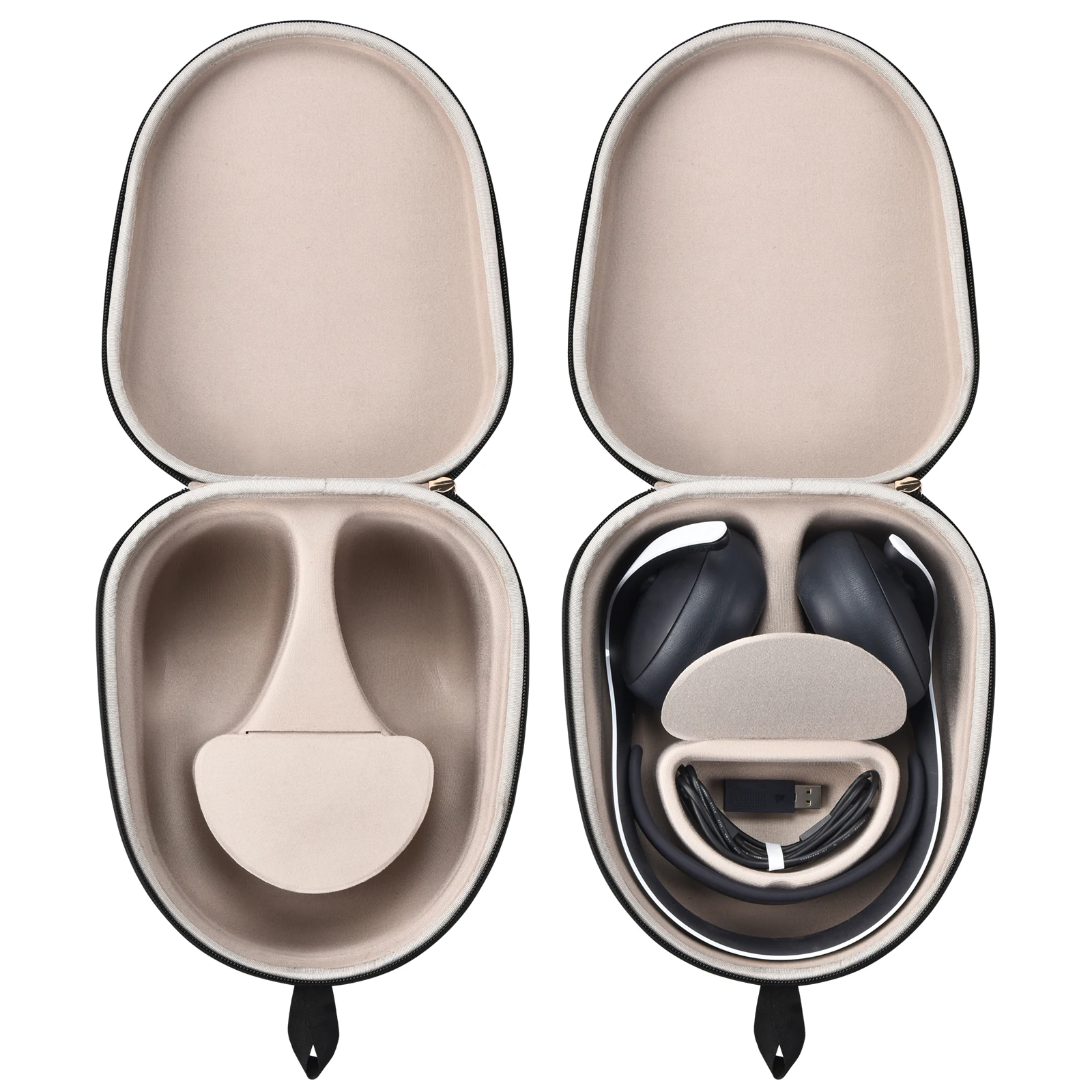 EVA Headset Protective Storage Bag Anti-scratch Headphones Case Hardshell Case for Sony PlayStation PULSE Elite Wireless Headset