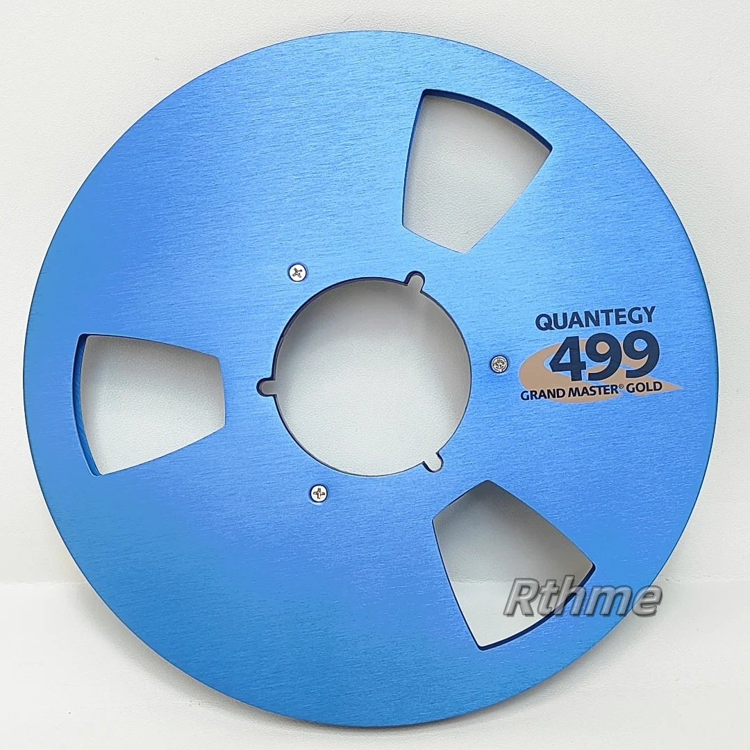 Nastro audio a bobina aperta da 1/4 da 10,5 pollici Hub Nab vuoto Registratori bobina-a bobina con disco Nuovi accessori in alluminio