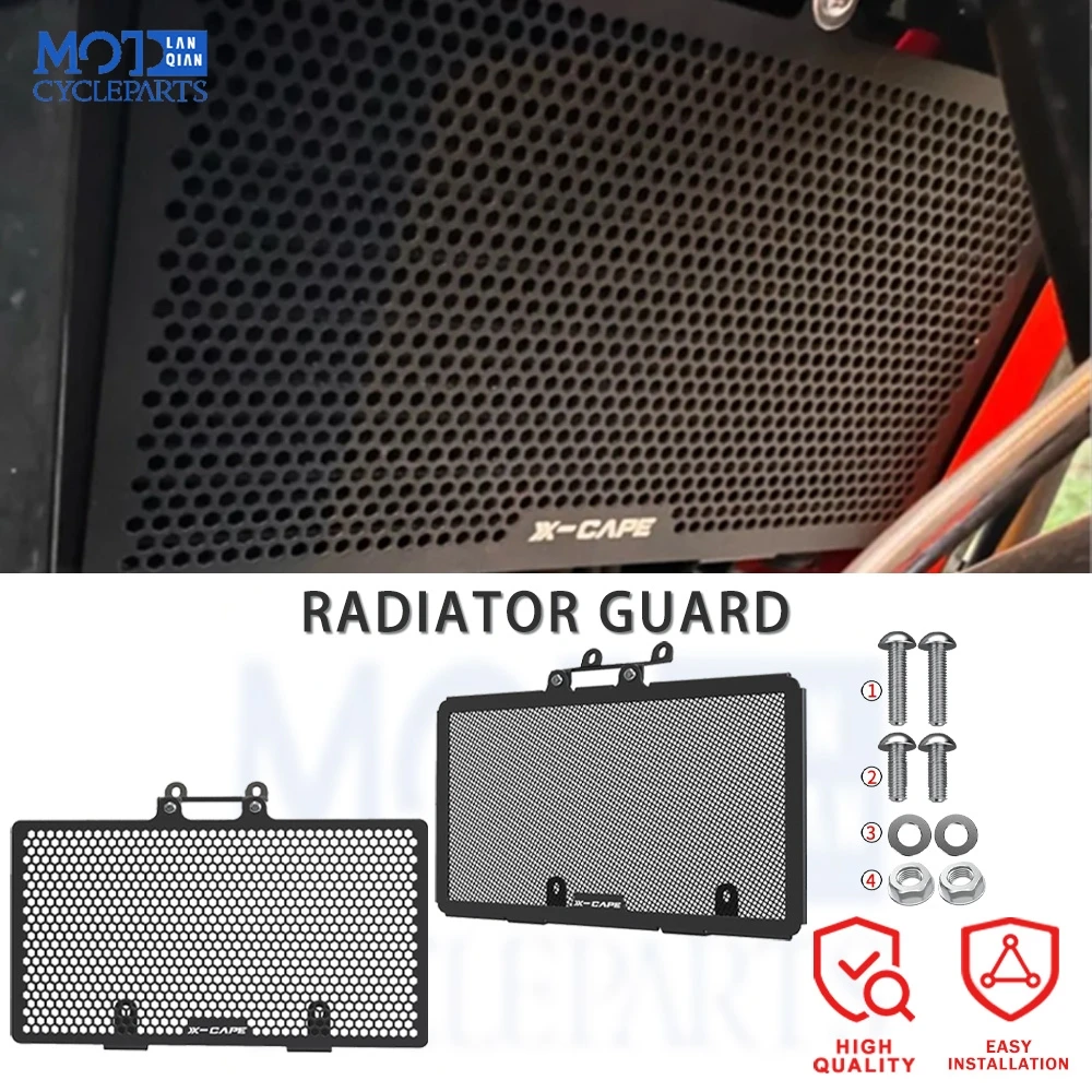 

New For Moto Morini X-Cape 650 650X 2022 2023 2024 Motorcycle Accessories Protection Radiator Grille Guard Cover Protector XCape