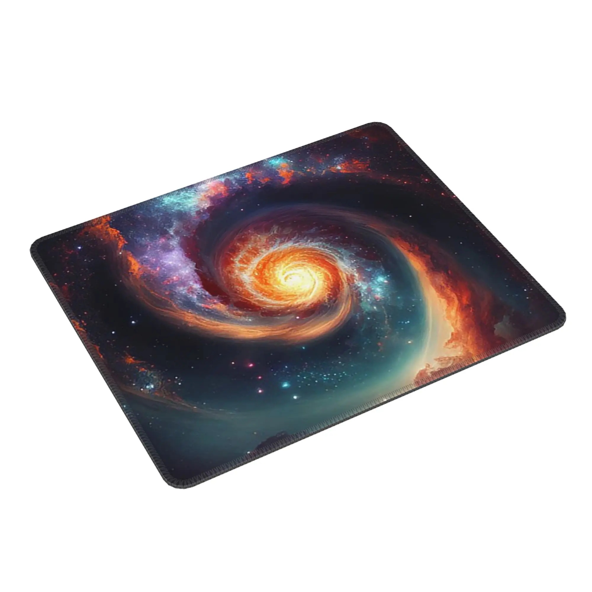 Cosmic Starry Sky Wormhole Mouse Pad Computer Keyboard Mouse Mat Gaming PC Laptop Desk Mat Office Table Mats