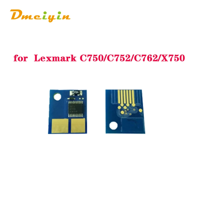 

WW Version 10B031K/10B031C/10B031M/10B031Y/10B032K/10B032C/10B032M/10B032Y Toner Chip for Lexmark C750/C752/C762/X750