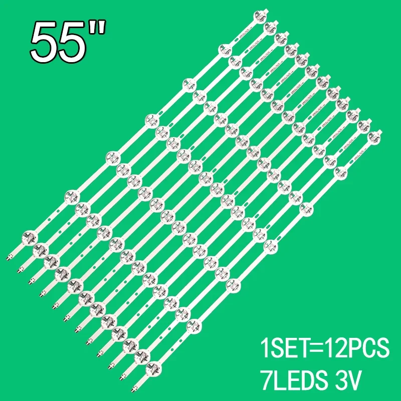 

Новинка 12 шт./комплект для Samsung 550 дюйма SVS550AB5 _ REV7.1 _ 7C0B _ 140702 фcom9 REV1.0 SVS550BS LTA550FW01 55CA9550 VE