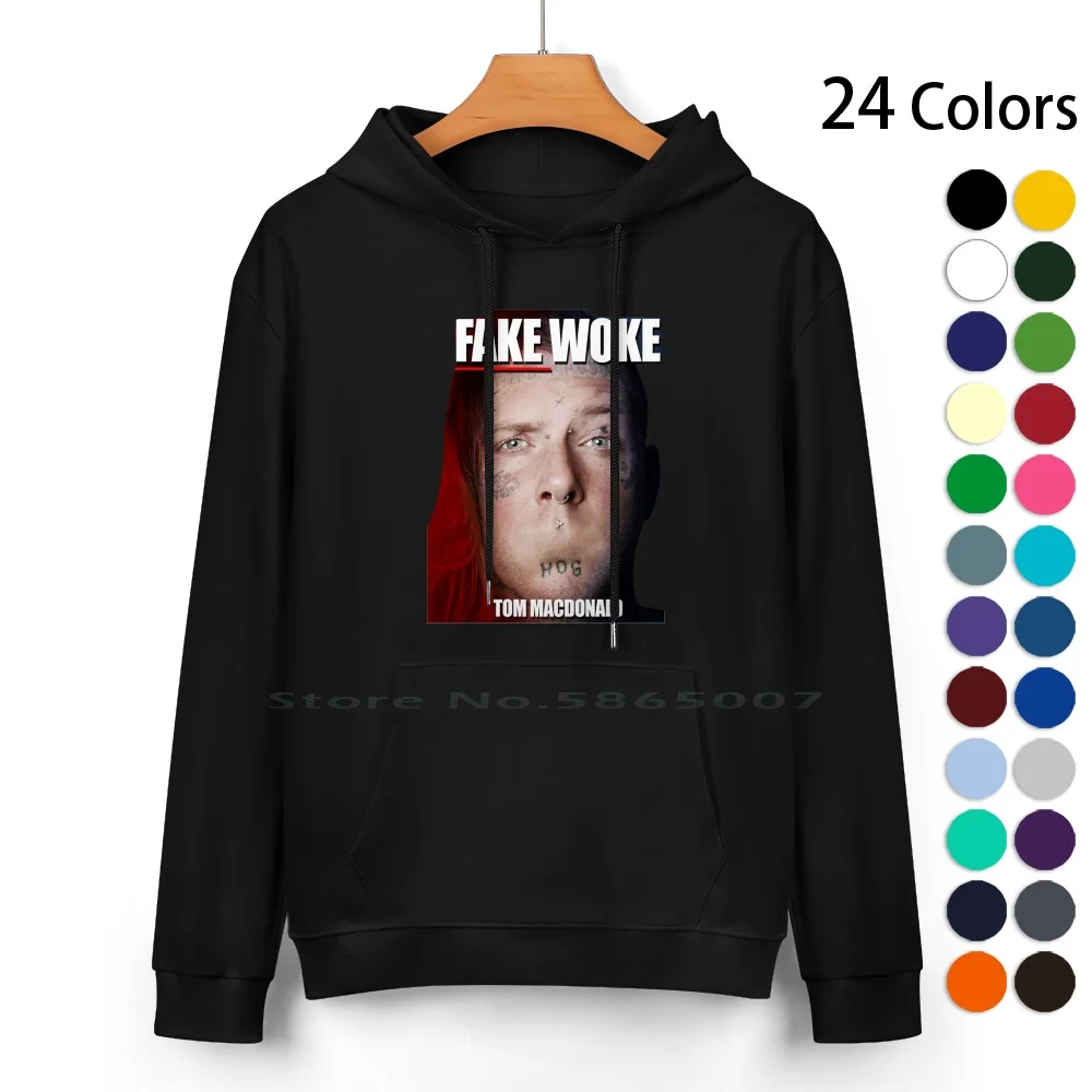 Tom Macdonald Pure Cotton Hoodie Sweater 24 Colors Tom Donald Thomas Macdonald Is A Canadian Rapper Singer Songwriter And