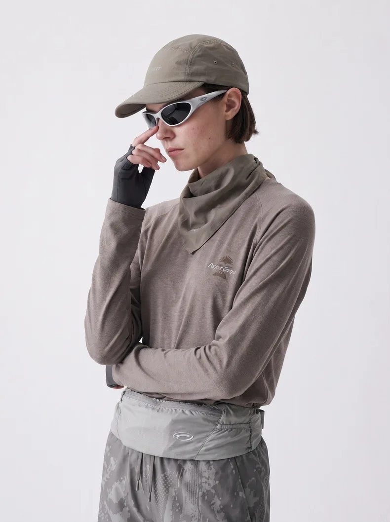 Herren Leichtgewichts-Laufshirt mit Schnelltrocknungsfunktion - Atmungsaktives Langarm-Sportshirt mit Rückenaufdruck, Outdoor-Sportoberteil für den Herbst – Detail 9