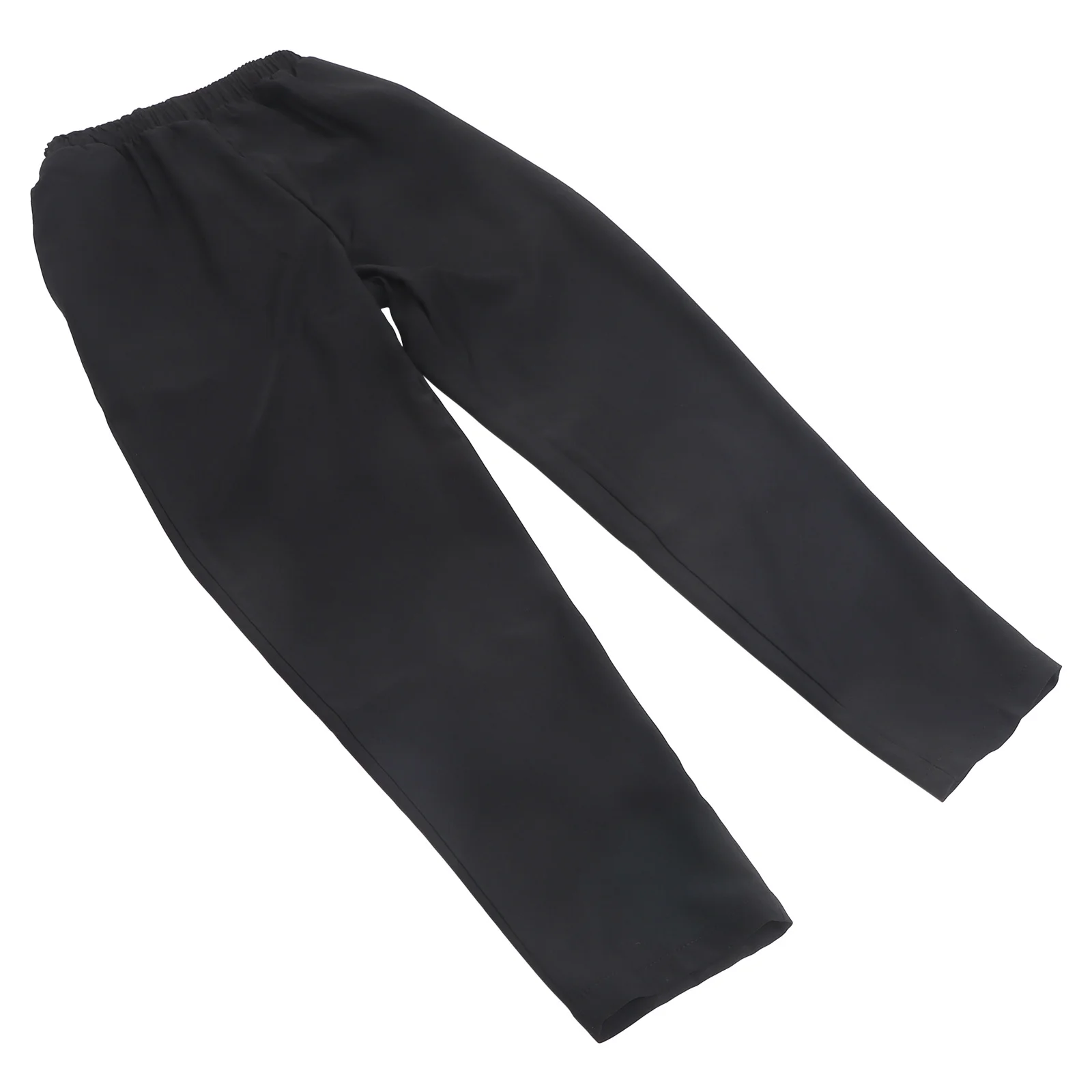 Black Chef Workwear Uniform Pants Breathable Material Restaurant Hotel Kitchen Supplies Men Cooking Canteen Loose Fits