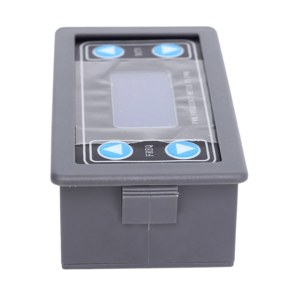 A68Z 2 Pcs 1HZ-150KHZ Digital Display PWM Pulse Frequency Duty Ratio Square Wave Rectangular Signal Generator Gray & Black