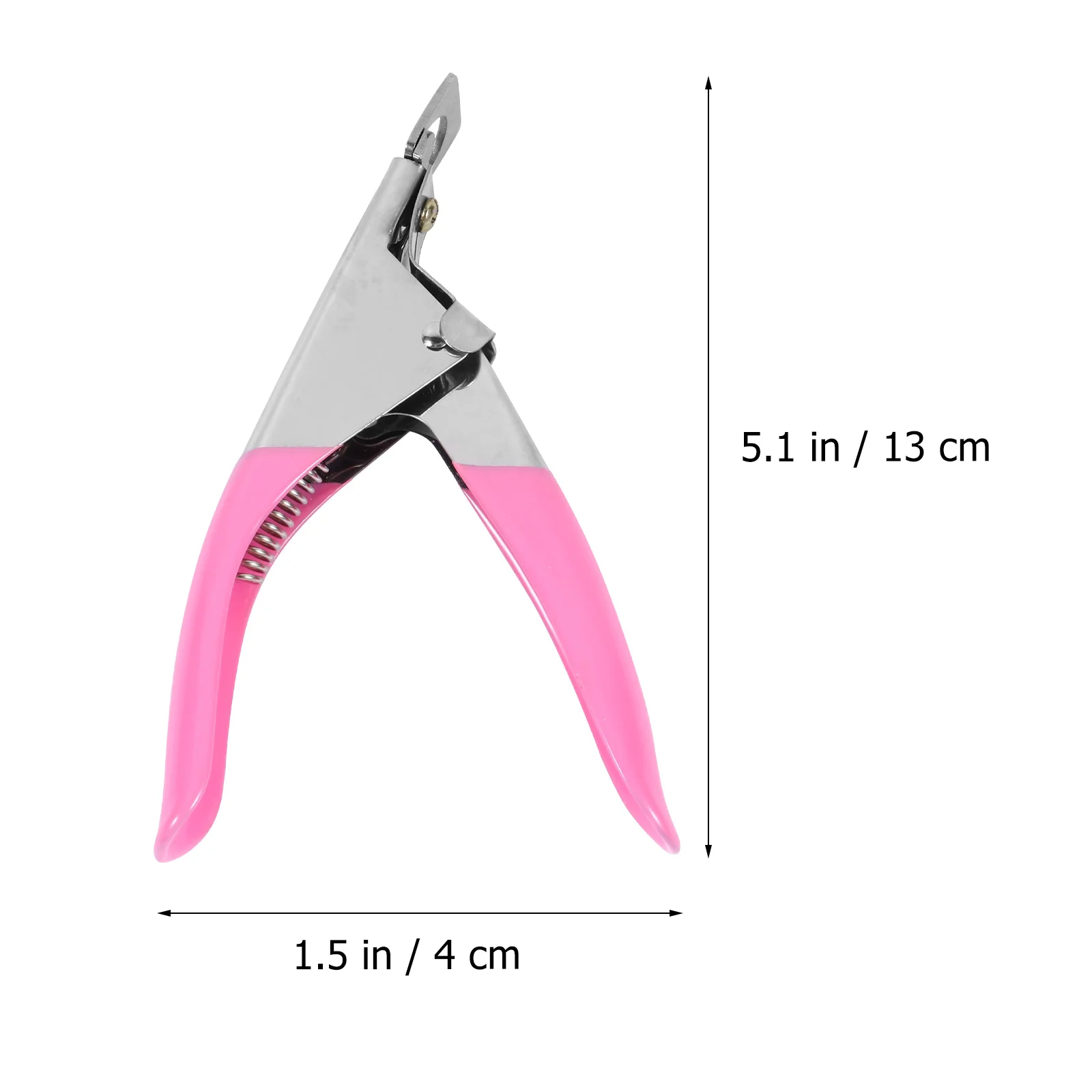 20 szt. Klipsów do tipsów i zestaw do przycinania sztucznych paznokci, przezroczyste narzędzie do manicure, zestaw do samodzielnego zdobienia paznokci, lekki zestaw do pedicure.