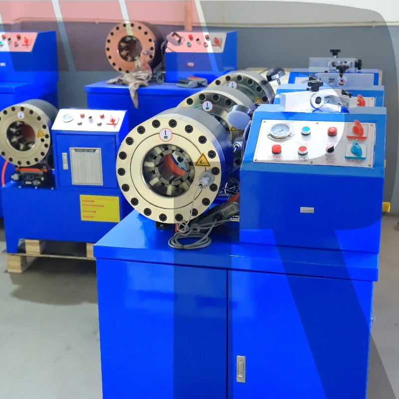 2 Inch 4 Layers Hydraulic Rubber Hose Crimping Machine