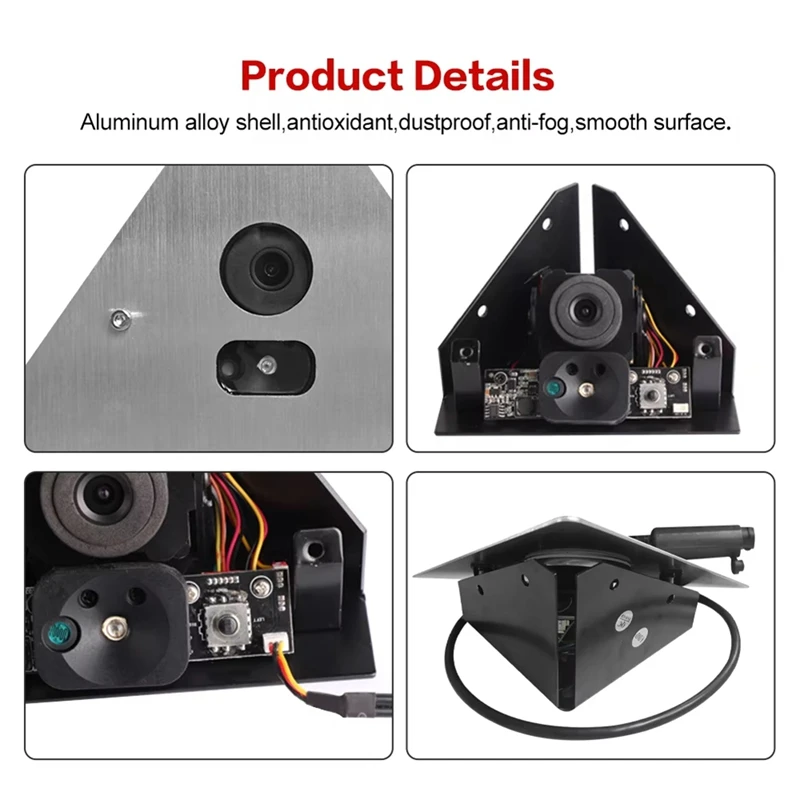 B03B-H.265 5MP POE Infrared IR Night Vision Corner Elevator Cam Network IP Cam 3.6Mm Lens With Microphone Audio