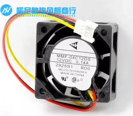 

MMF-04C12DS R00 DC 12V 0.14A 40x40x15mm 3-Wire Server Cooling Fan