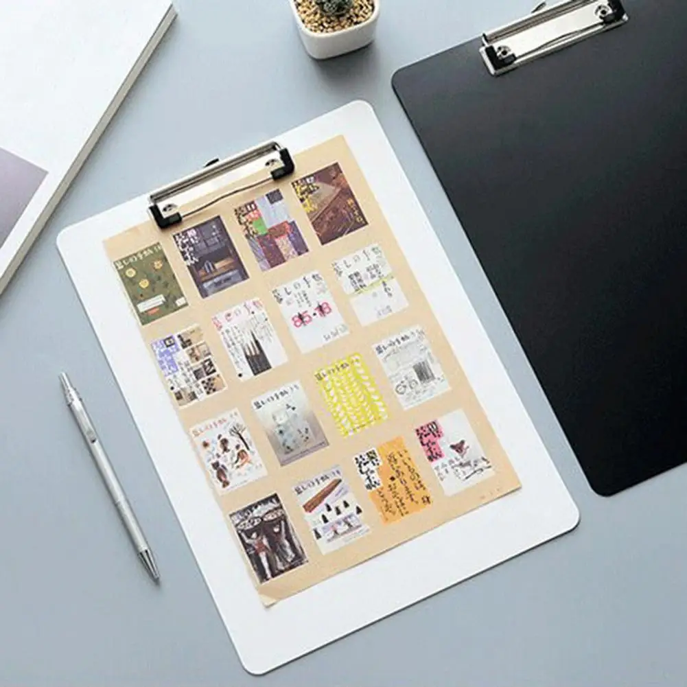A4 a5 a6ファイルフォルダドキュメントホルダークリップ書き込みパッド硬質文房具学生ファイルフォルダーペーパークリップボード書き込みパッド