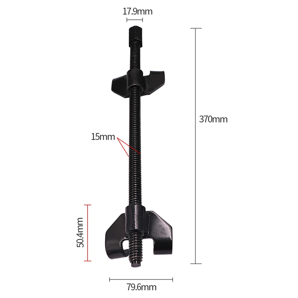 Car Coil Spring Compressor Heavy Duty Disassembly and Assembly Tools High Carbon Steel 37cm for Motorcycle Mountain Bike