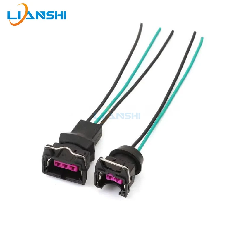 

Universal odometer, temperature control sensor, fuel injector, connector, plug, wire, socket, and connector for automobiles