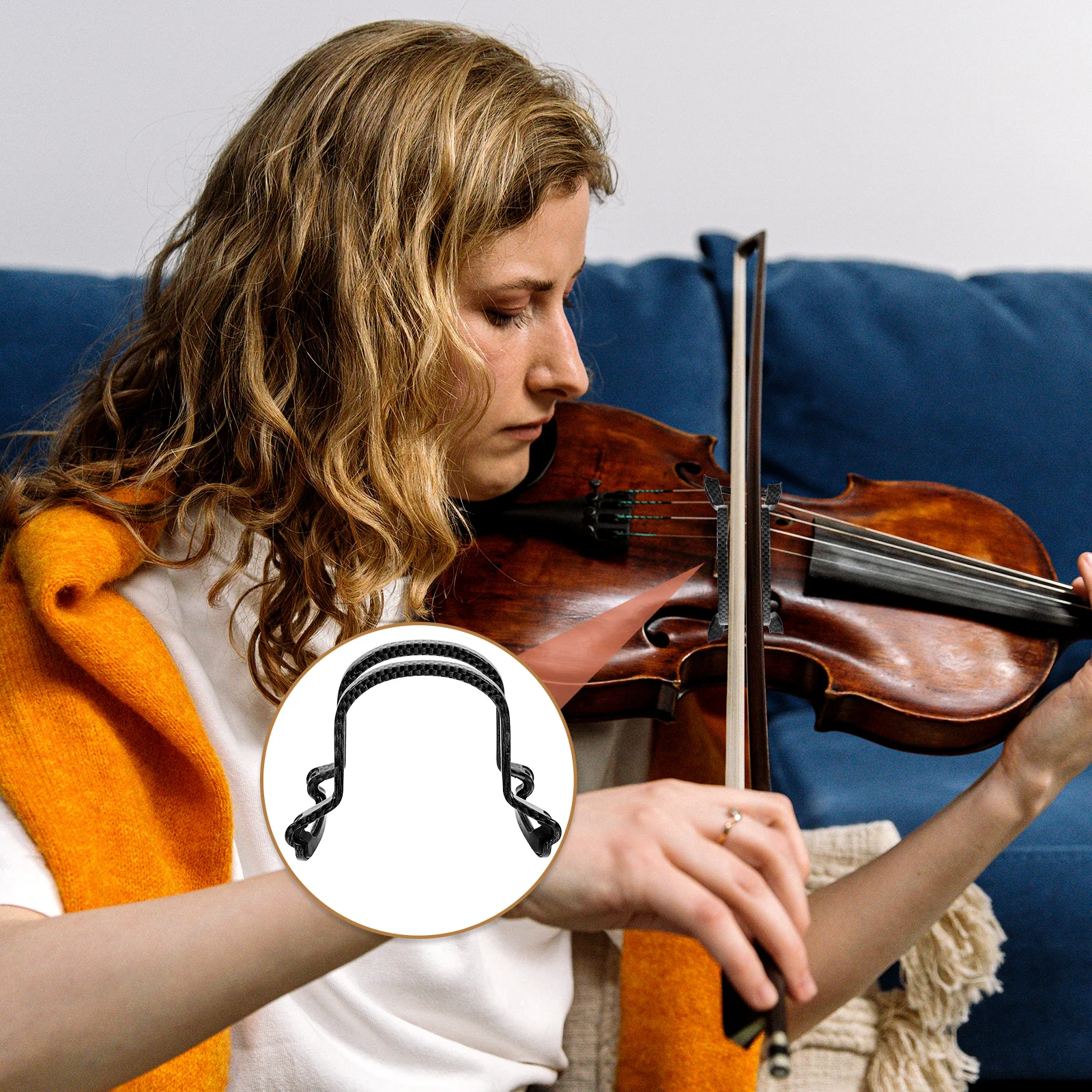 

Violin Bow Straightener 4/4 3/4 1/2 Size Resin Silicone Material Beginner Tool Bow Corrector For Violin Practice Accessory