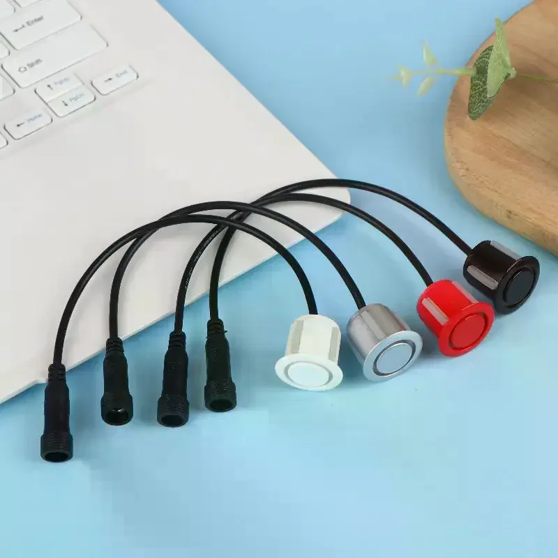 NEW SALE Car Parking Sensor 18.8mm Reversing-Radar Probe Upgrade Cable Car Reverse Parking Waterproof Sensor Sound