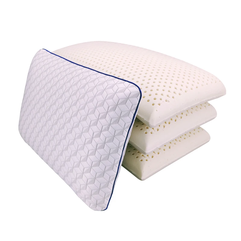 Reasonable price new type Latex Pillow With Hole Non Backrest Latex Pillow 100 Natural