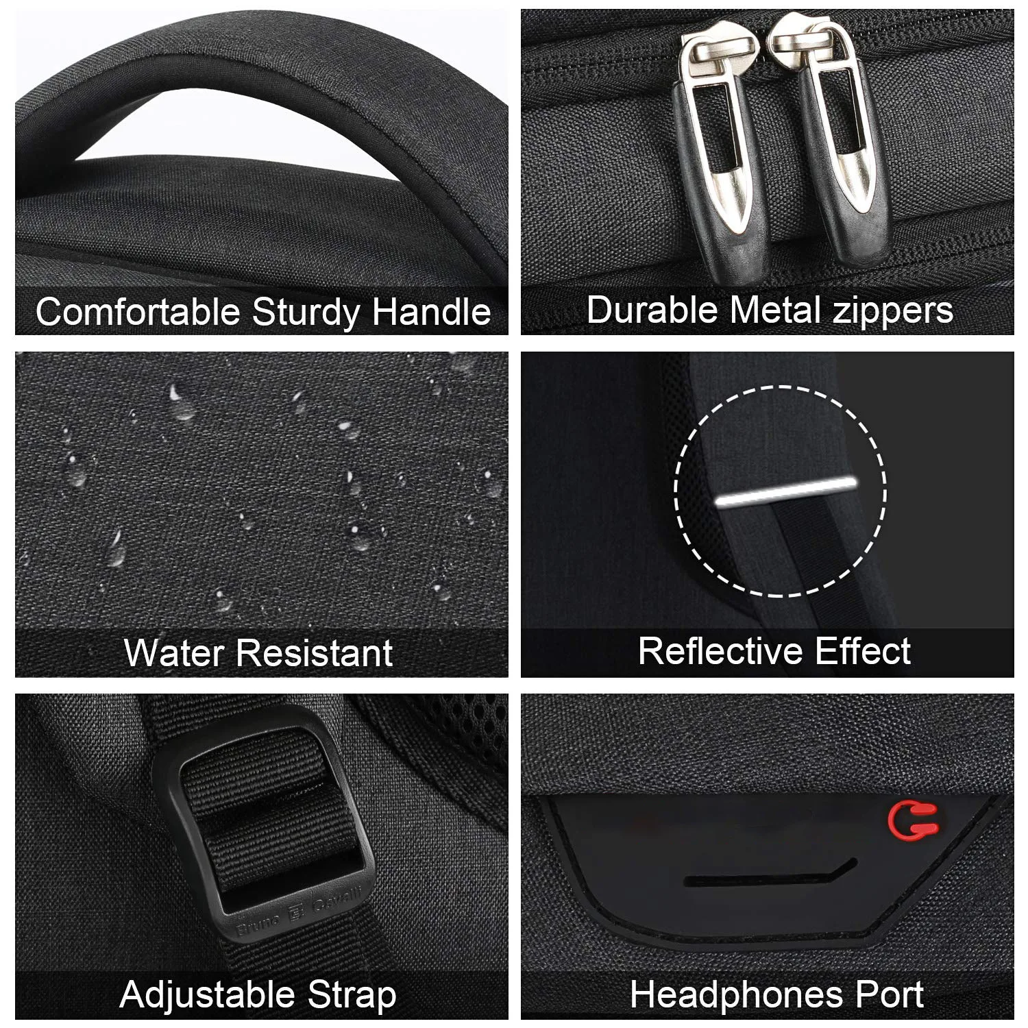 

Man Backpack Men Travel Bag Outdoor Camera Lens Bag Black Ergonomics Laptop Bag Large Capacity Mountaineering Waterproof Handbag