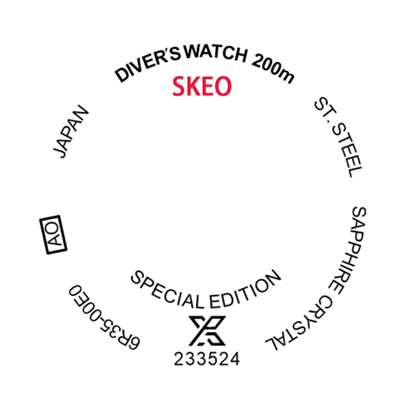 Mod Watch Back Cover Customized Product Customer Logo OEM ODM Fit Seiko NH35 NH36 Movement