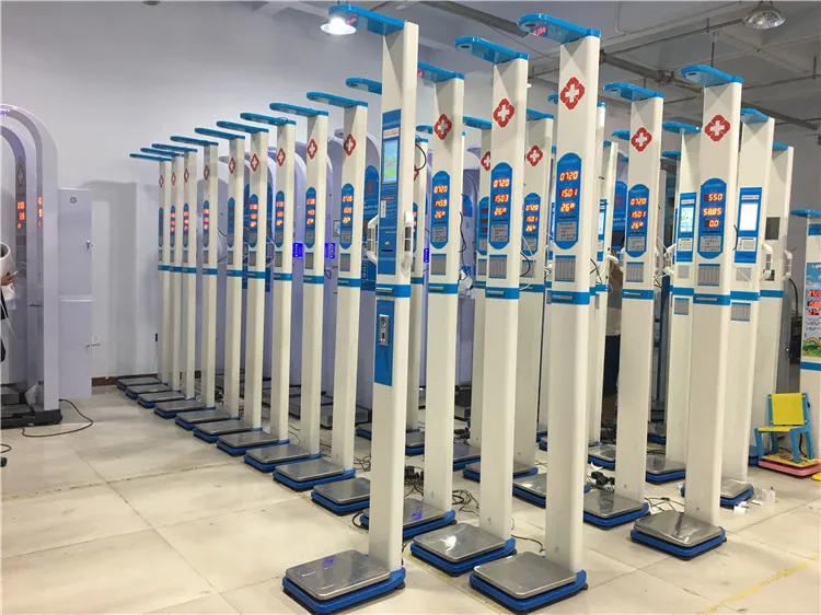 HW-700A Bmi Ultrasonic Height Weight Body Fat Measuring Machine