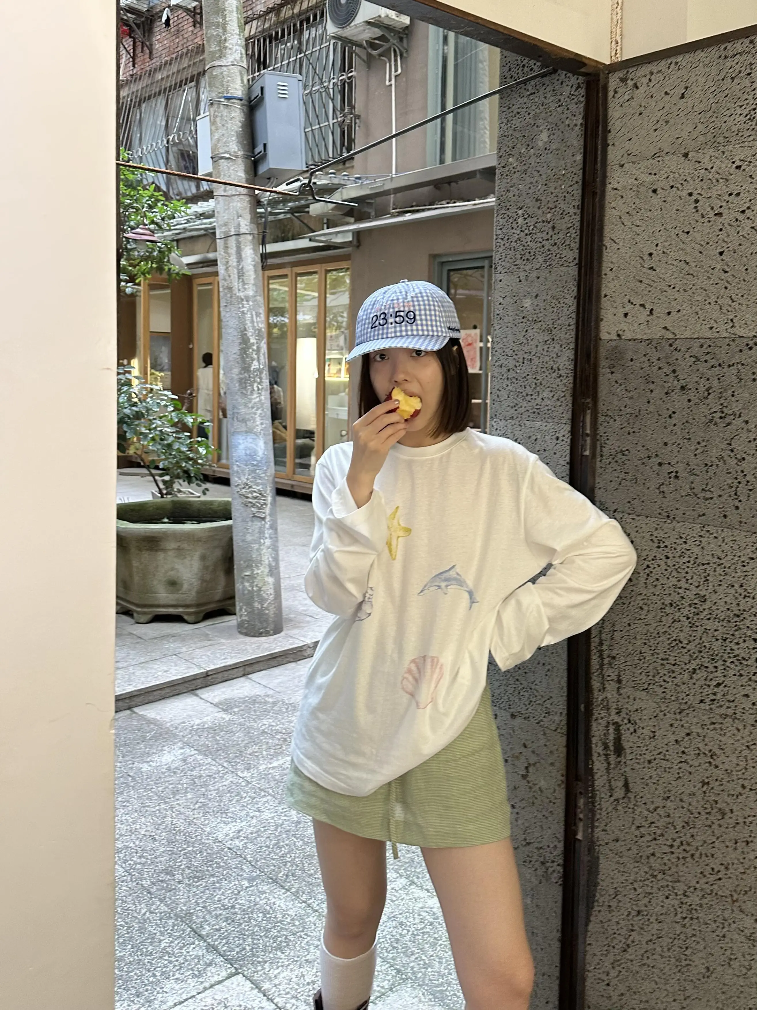 Jupe Courte Rétro en Lin Vert - Short Linen Drawstring avis et prix