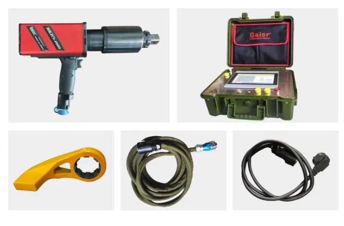 Intelligent 2% Accuracy and Repeatability Wind Industry Electronic Torque Wrench