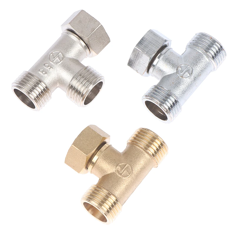 1PC High Quality Material Durable and Practical to Use Toilet Diverter Valve Copper G1/2