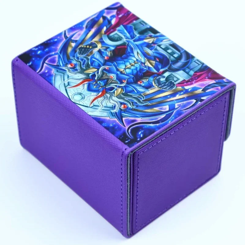 Yu-Gi-Oh! Card Case DDD Deviser King Deus Machinex Diy High Quality Leather Action Toy Figures Anime Game Collection Storage Box