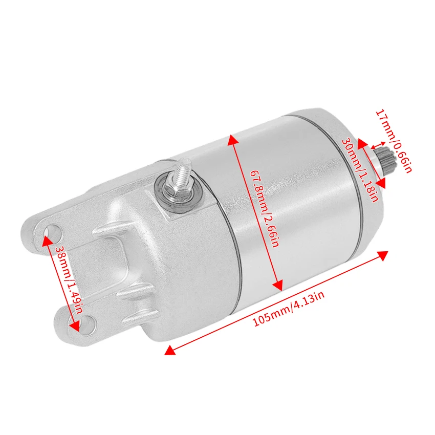 Motorcycle Electrical Engine Starter Motor For Honda TRX350 FourTrax 350 1986 31200-HA7-315 31200-HA7-671 31200-HA7-305 Durable