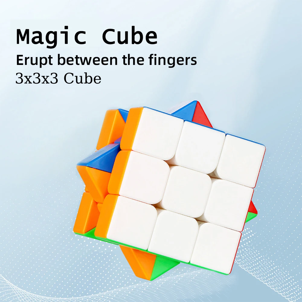 YJ 3x3 Magic Cube GuanLong 3x3x3 Professional Speed Cube 3Layers Speed Puzzle Toys For Children Kids Cubo Magico