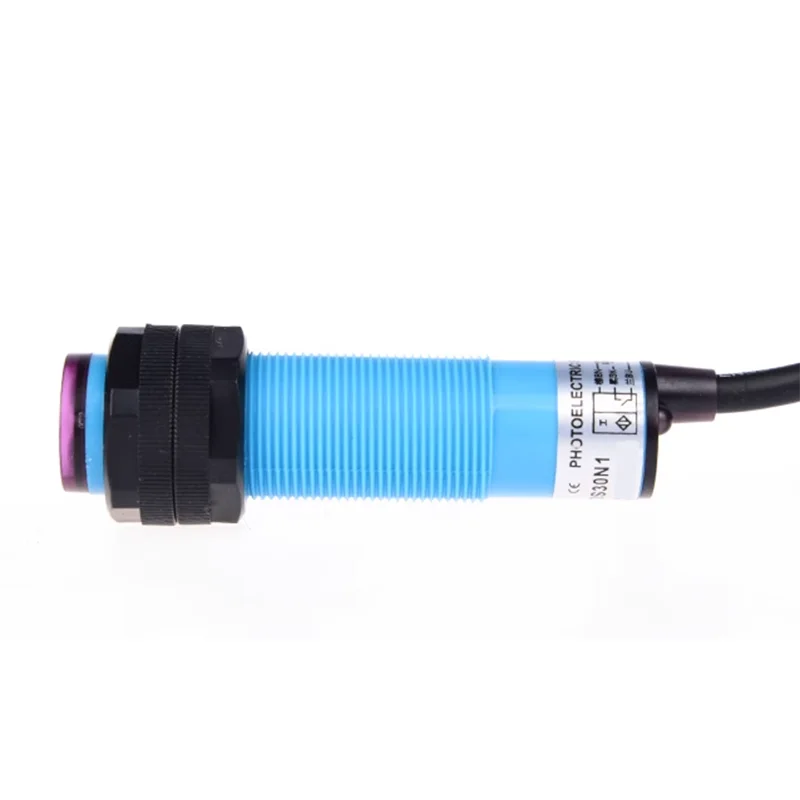 

E3F-DS10C4 DC12~24V Photoelectric Switch Sensor Diffuse-reflective Detection Distance 5M AC NO NC