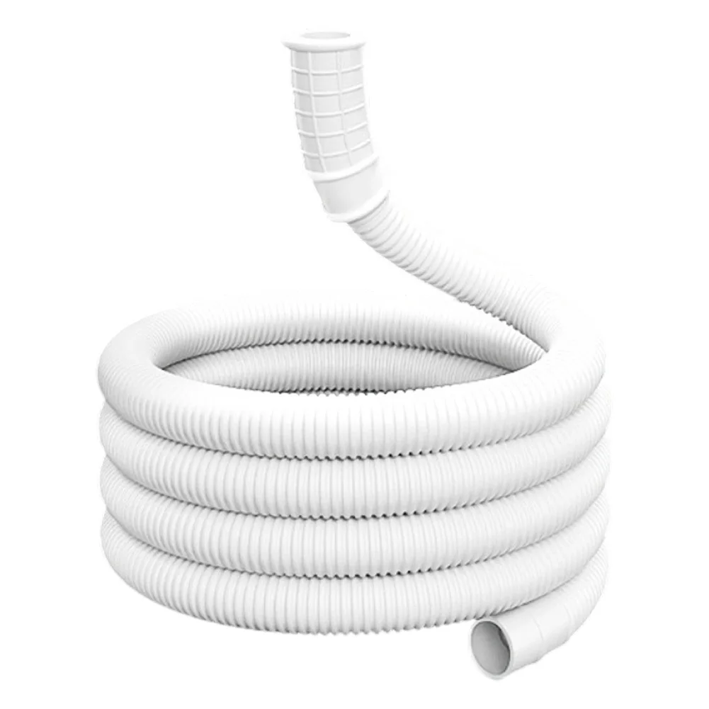 مرنة انبوب ماء تمديد الحمام غسالة خرطوم الصرف تصميم مانع للتسرب مع المشبك حديقة صنبور اتصال الأنابيب