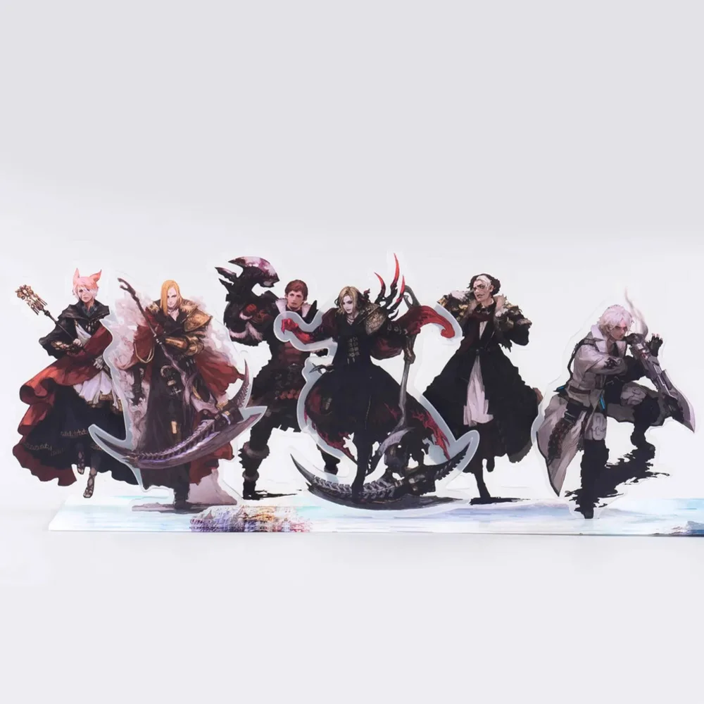

Anime Final Fantasy XIV FF14 G'raha Tia Acrylic Stand Ornaments Action Figures Cartoon Model Christmas Gifts Girls