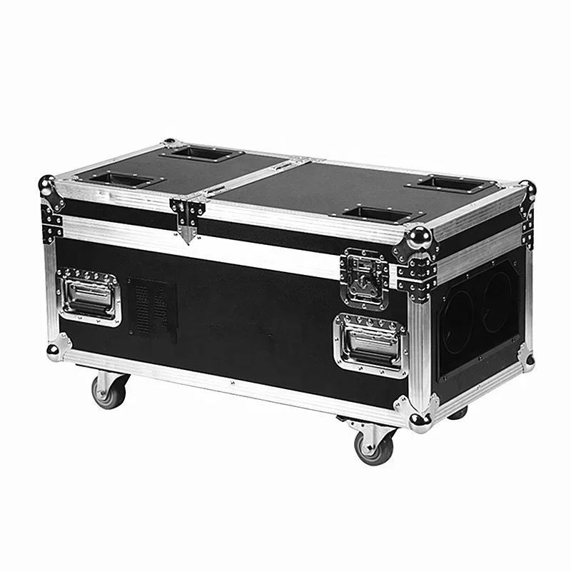 Hot selling stage fog 3000w Double-head haze machine Hazer DMX bar club Smog dry ice Maker Dry Ice Making Wedding Party low view 5