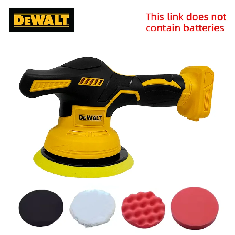 Dewalt 8 Gears Digital Display Cordless Car Polisher Electric Polisher Auto Car Waxing Polishing Machine For Dewalt 20V Battery