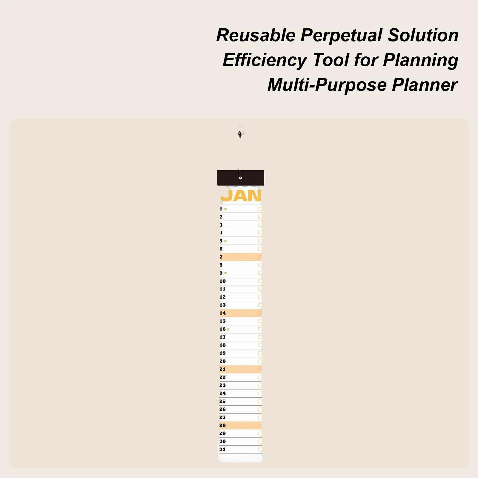 

Large Wall Calendar Yearly Long Smooth Writing Office Calendar Tear-Off Wall Planner For Planning Academic Time Management Home