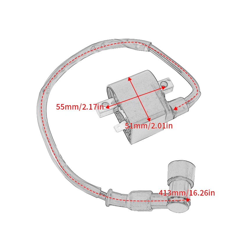 Motorrad Teile Starten Motor Zündspule Für Suzuki JR50 PV50 LT50 RG80 AX100 AX115 DS80 JR80 RMX50 SMX50 OEM: 34410-17310 – Detail 10