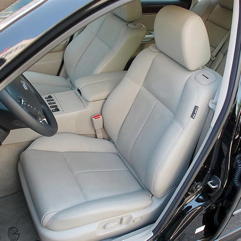 

Чехлы на сиденья для Infiniti M35 M35x M37 M37S 2007, 2008, 2009, 2010, 2011, 2013-2016, защитные аксессуары для сидений из воловьей кожи и кожи из ПВХ